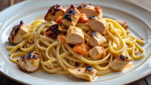 Buttler chicken linguine A no fuss pasta