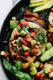 California grilled chicken with avocado