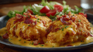 Cheesy Chicken-Bacon Ranch Bread That’ll Keep Everyone Talking