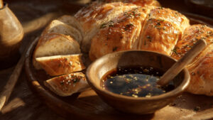 Loaded Bread Dipping Oil - A Flavor Packed Starter Everyone Will Love