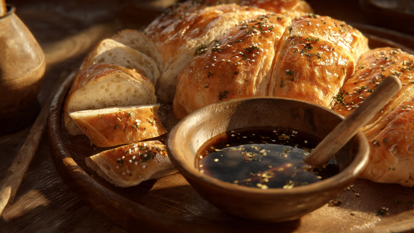 Loaded Bread Dipping Oil - A Flavor Packed Starter Everyone Will Love